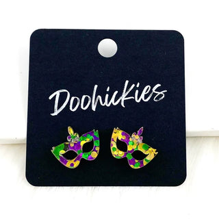 Mardi Gras/Crawfish Earrings & Studs