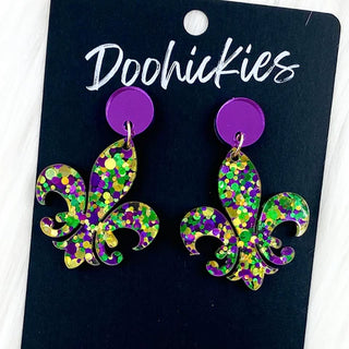 Mardi Gras/Crawfish Earrings & Studs