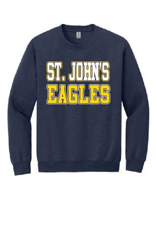 St. John's Eagles - Block Letters