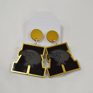 Abilene High Eagles A Acrylic Earrings