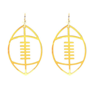 Football Shiny Earrings