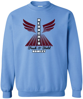 Hawley Bearcat Booster Club - Track on Light Blue