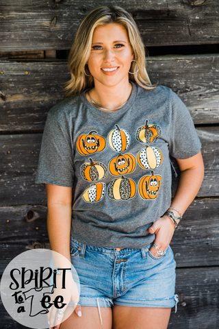 Halloween Pumpkins Tee