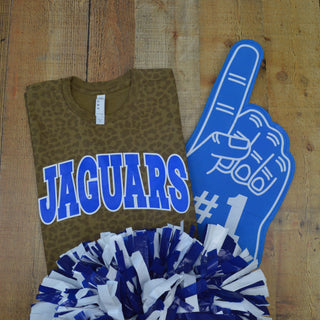 Purcell Jaguars - Arch with Animal Print T-Shirt