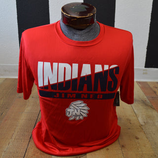 Jim Ned Indians - Split Wicking T-Shirt