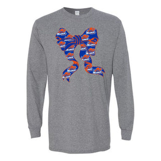 Madison Bison - Bow Mascot Long Sleeve T-Shirt