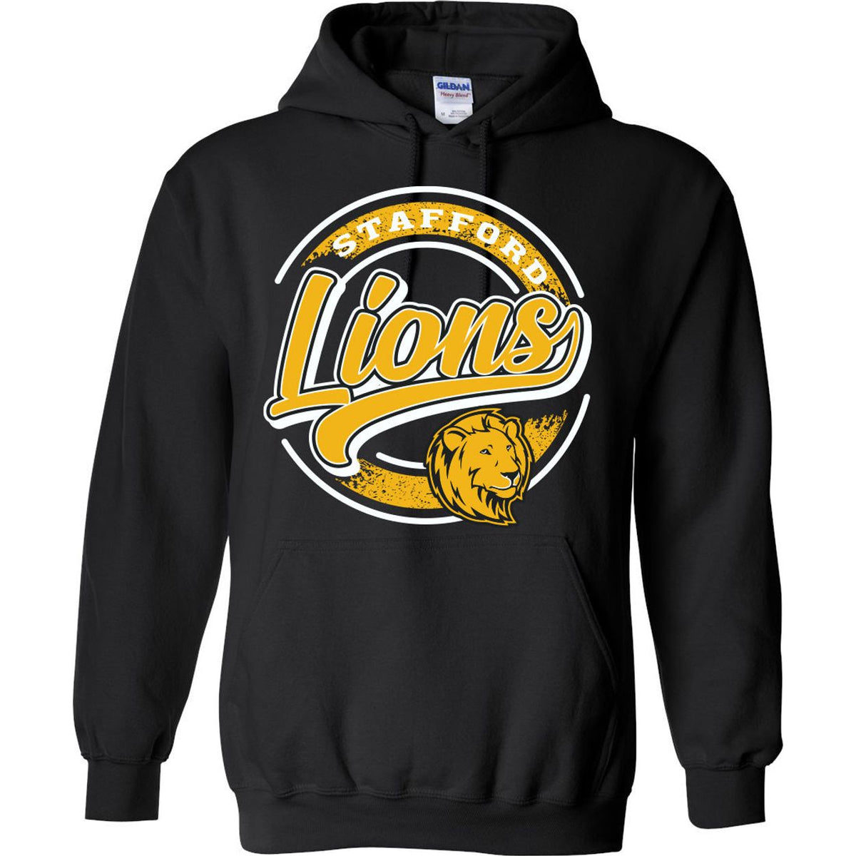 Stafford Lions - Circle Script Hoodie – Lil Cattilac