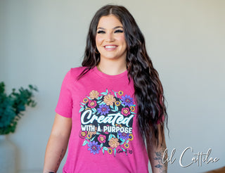 Created With a Purpose - Easter Tee