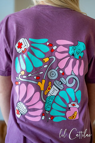 Nurse Life CC Pocket Tee