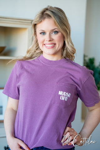 Nurse Life CC Pocket Tee