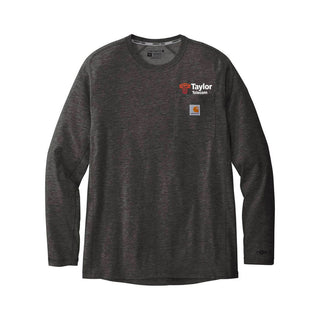 Taylor Telecom Carhartt Force® Long Sleeve Pocket T-Shirt