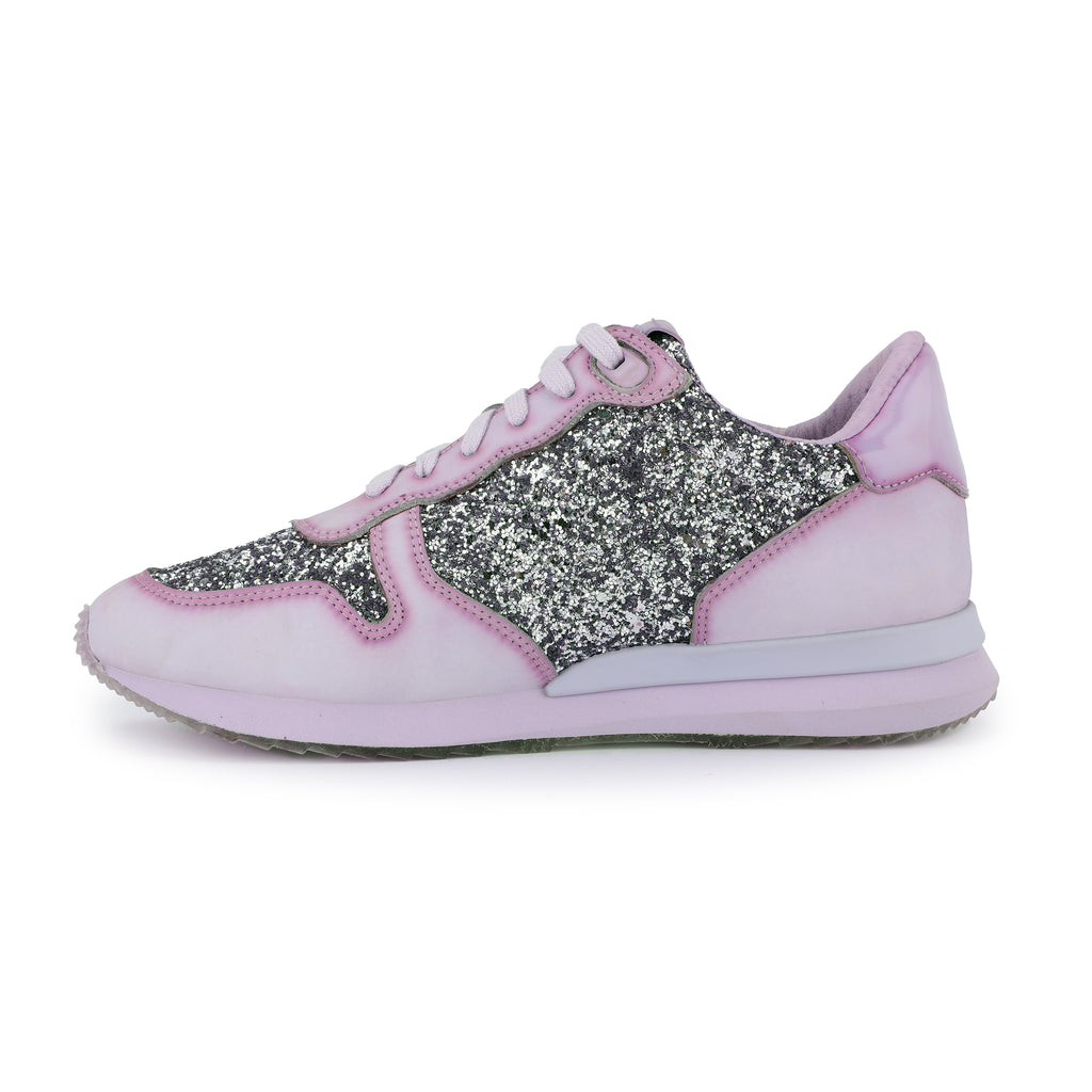 Splendid Purple Glitter Running Shoe by Vintage Havana Sneaker – Lil ...